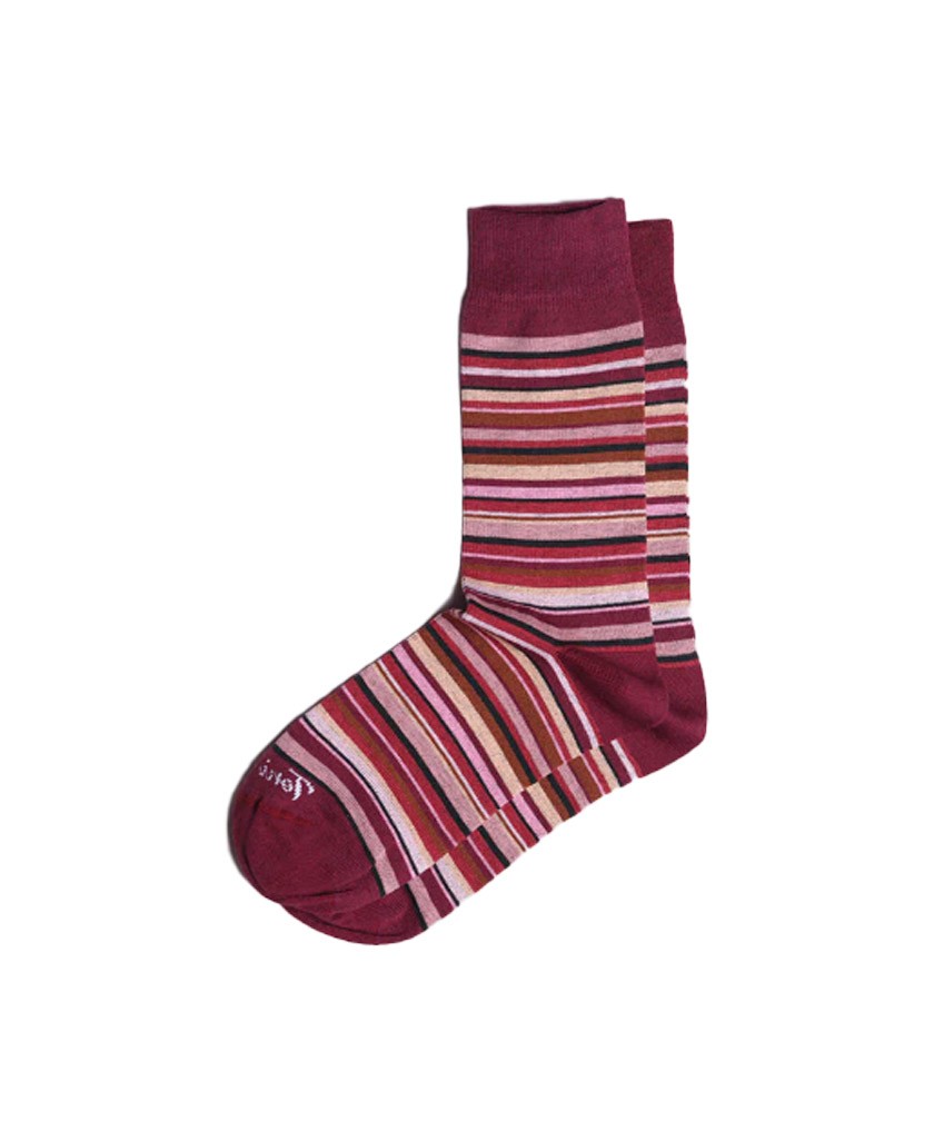 Toni Pons Quel-Br unisex striped socks