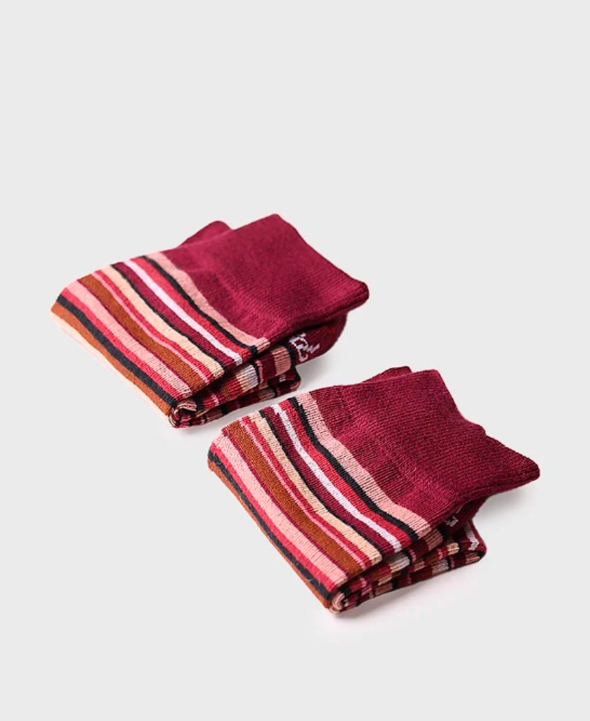 Toni Pons Quel-Br unisex striped socks