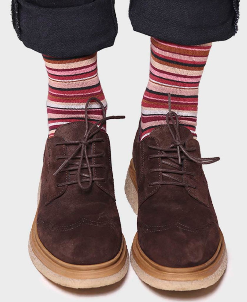 Toni Pons Quel-Br unisex striped socks