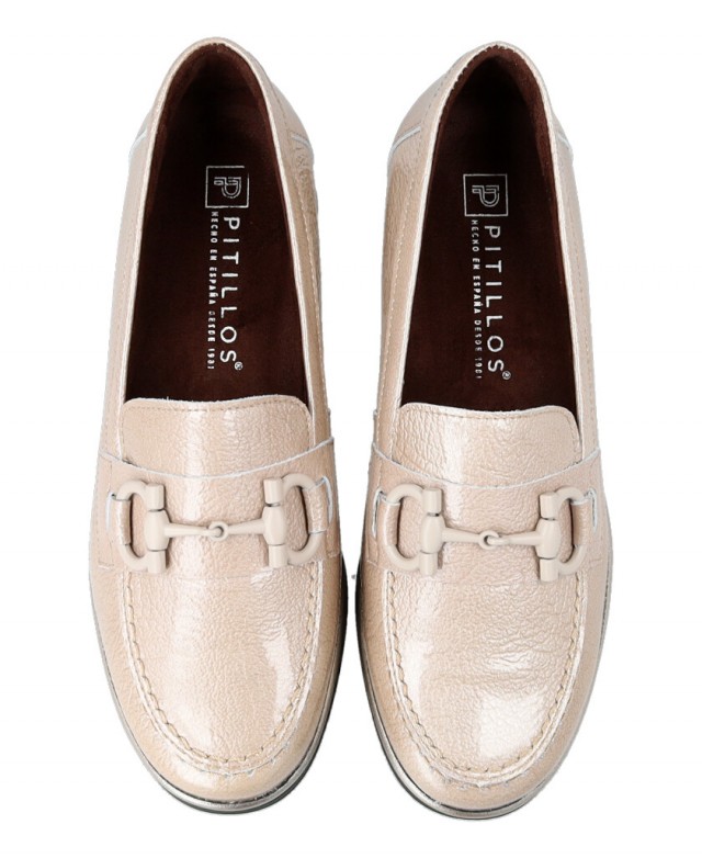Pitillos 10701 low wedge loafers