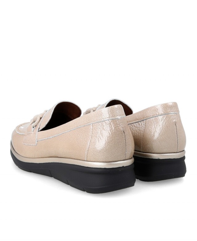 Mocasines de cuña baja Pitillos 10701