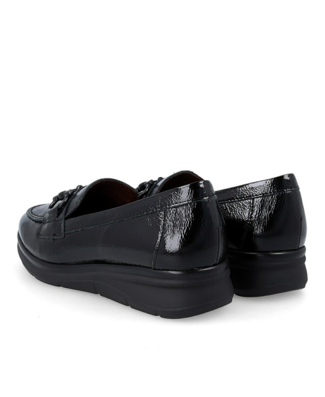 Mocasines de charol Pitillos 10701
