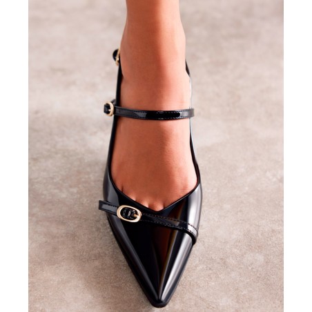 Black Pointed Gioseppo Sabin 76190-M Heels