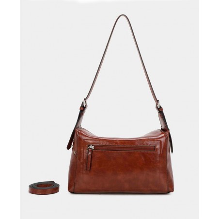 Brown studded bag Binnari Freeda 20773