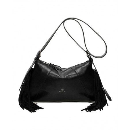 Binnari Kate 20822 black fringed bag