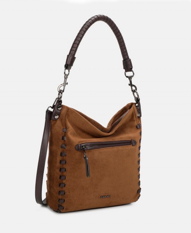 Bolso con asa trenzada Binnari Flavia 20761 Bolso con asa trenzada Binnari Flavia 20761