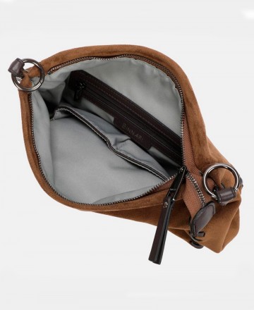 Bolso con asa trenzada Binnari Flavia 20761