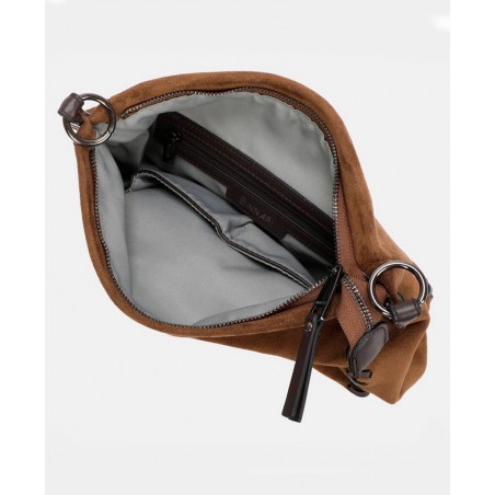 Bolso con asa trenzada Binnari Flavia 20761