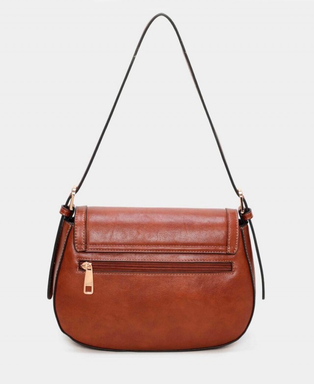 Bolso hombro con solapa Binnari Fanny 20741 Bolso hombro con solapa Binnari Fanny 20741