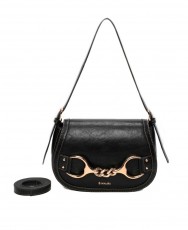 Bolso con eslabón dorado Binnari Fanny 20741 Bolso con eslabón dorado Binnari Fanny 20741