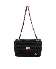 Bolso con cadena dorada Binnari Patti 20883