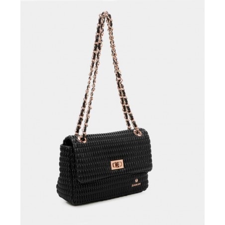 Bolso con cadena dorada Binnari Patti 20883