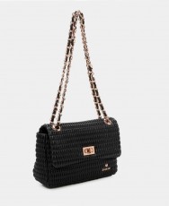 Bolso con cadena dorada Binnari Patti 20883