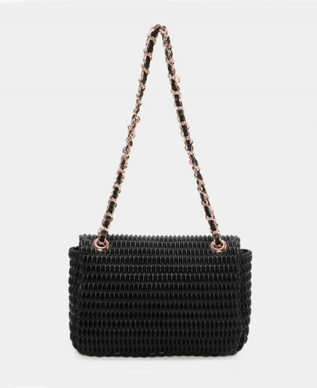 Bolso con cadena dorada Binnari Patti 20883