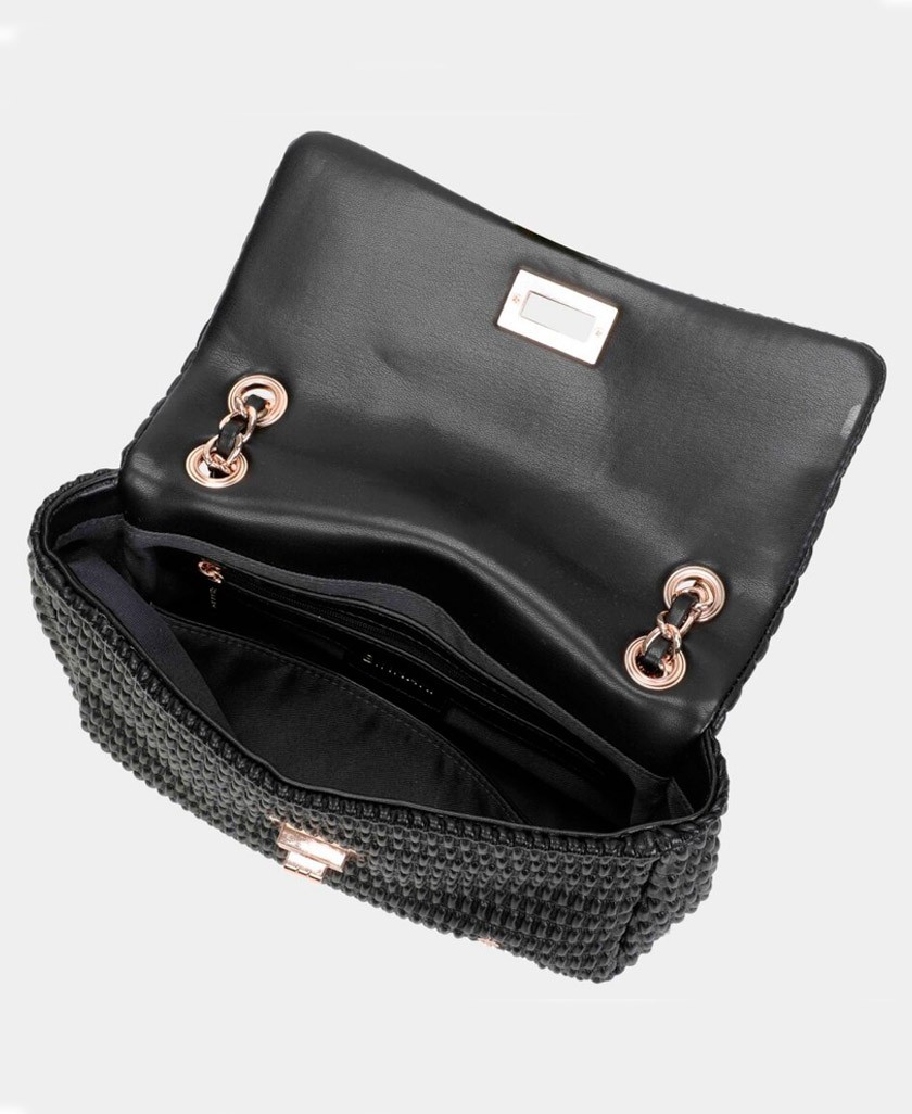 Bolso con cadena dorada Binnari Patti 20883