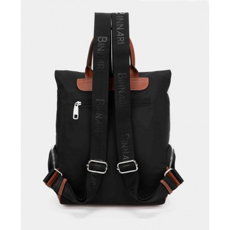 h2Mochila con compartimentos Binnari 20851 h2 pLa Mochila Binnari Louise 20851 en color negro es el accesorio perfecto para tus