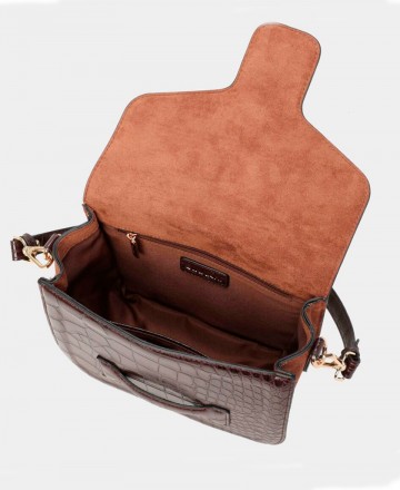 h2Bolso efecto coco Binnari Mandy 20862 h2 pEl Bolso bandolera Binnari Louise 20850 en color taupe es el accesorio perfecto par
