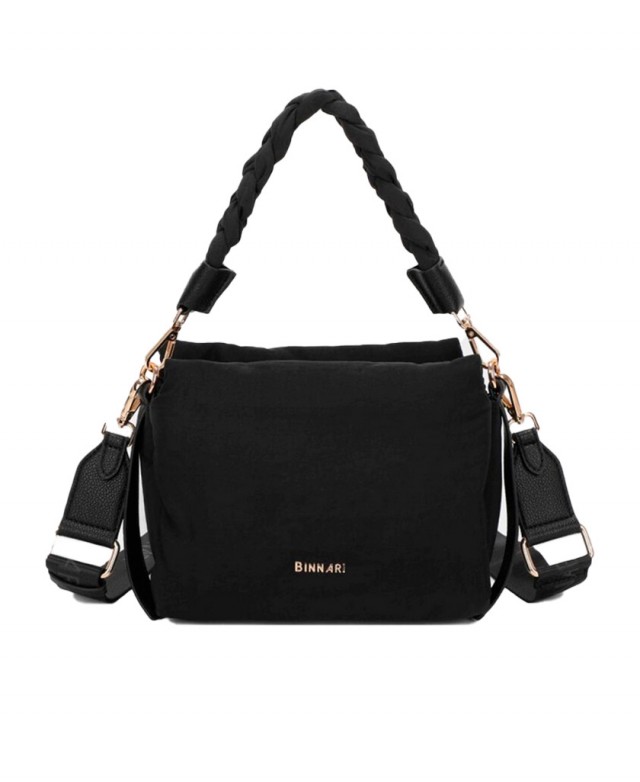 Binnari Carla 20700 black shoulder bag
