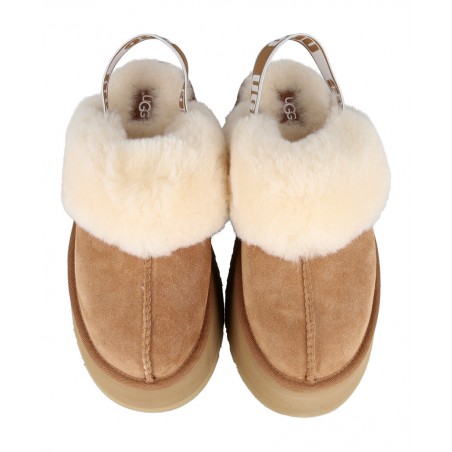 h2Zuecos con cinta elastica UGG W Funkette h2 pLos UGG Funkette en color camel son la combinacion perfecta de estilo casual y l