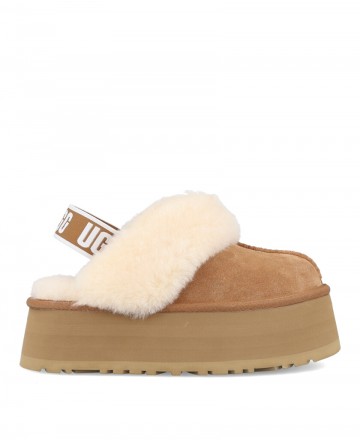 h2Zuecos con cinta elastica UGG W Funkette h2 pLos UGG Funkette en color camel son la combinacion perfecta de estilo casual y l