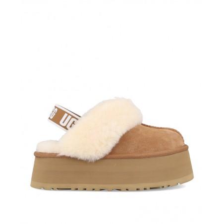h2Zuecos con cinta elastica UGG W Funkette h2 pLos UGG Funkette en color camel son la combinacion perfecta de estilo casual y l