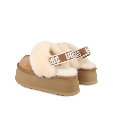 h2Zuecos con cinta elastica UGG W Funkette h2 pLos UGG Funkette en color camel son la combinacion perfecta de estilo casual y l