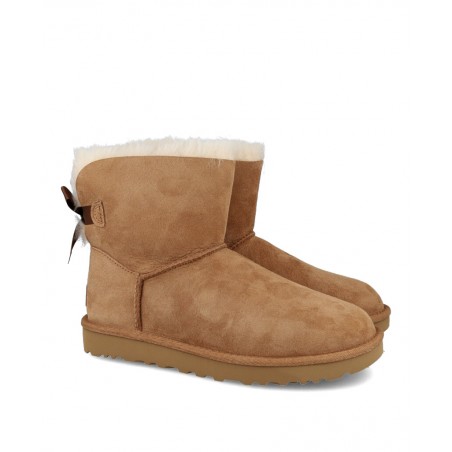UGG W Mini Bailey Bow II ankle boot with satin bow