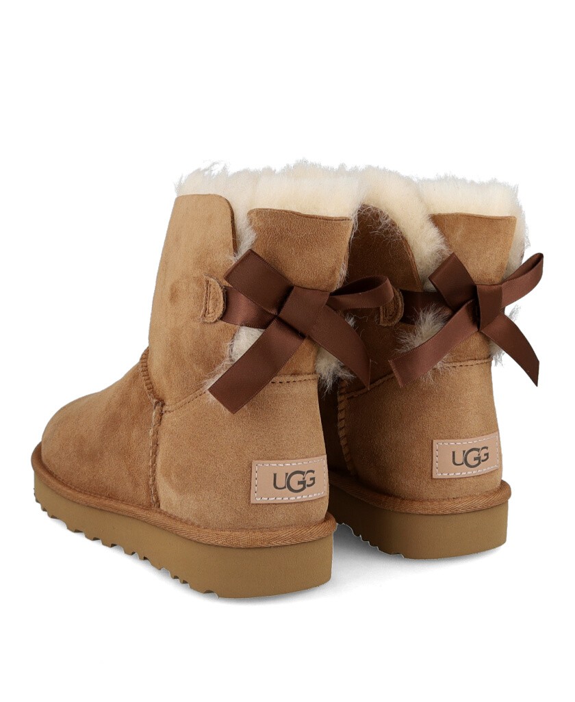 UGG W Mini Bailey Bow II ankle boot with satin bow