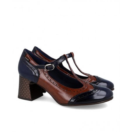 h2Zapatos retro de charol Dorking Dacy D9618 h2 pEleva tu estilo con los zapatos de tacon Dorking Dacy D9618 la pieza esencial 