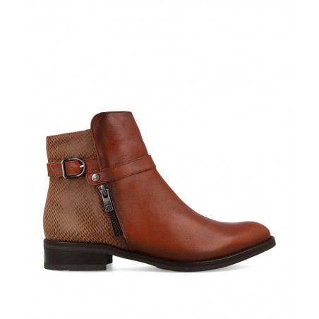Botines casual de piel Dorking Tierra D8906