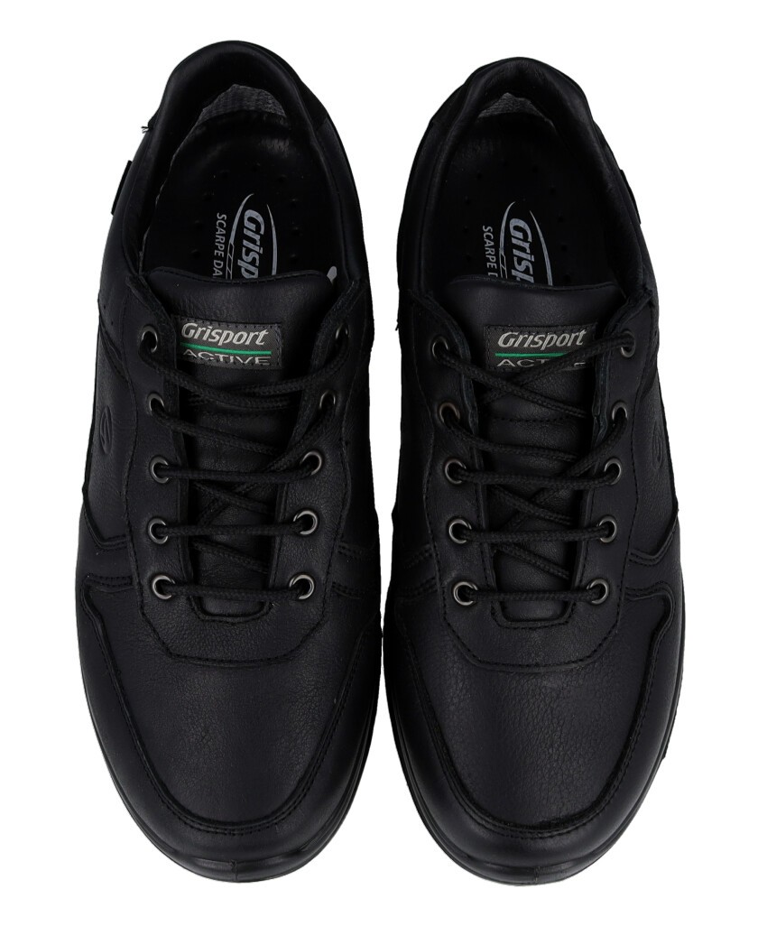 Grisport 8691 men's black leather shoes