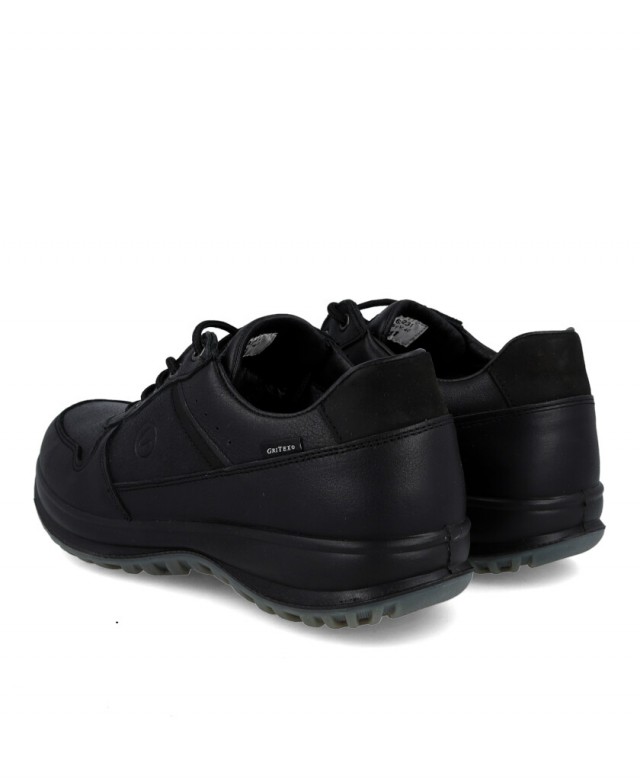 Grisport 8691 men's black leather shoes