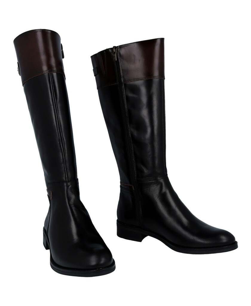 Botas altas planas Dorking Tierra D7687
