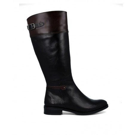 Botas altas planas Dorking Tierra D7687