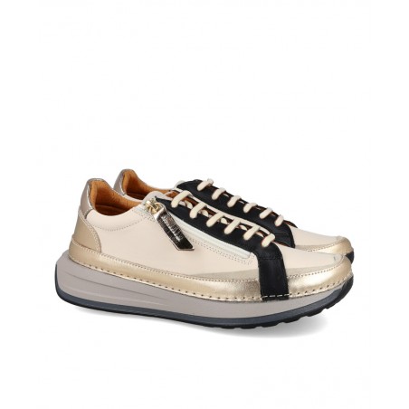 Zapatillas casual con cremallera Walk & Fly 24350-6