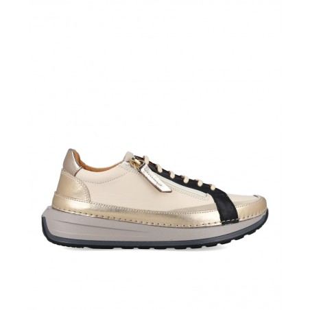 Zapatillas casual con cremallera Walk & Fly 24350-6