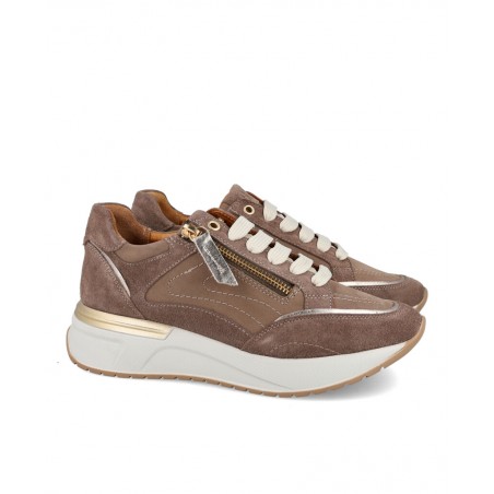 Zapatillas de piel Walk & Fly 23623-A-8F CP