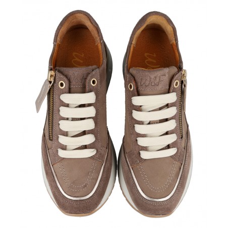 Zapatillas de piel Walk & Fly 23623-A-8F CP