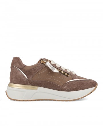 Zapatillas de piel Walk & Fly 23623-A-8F CP