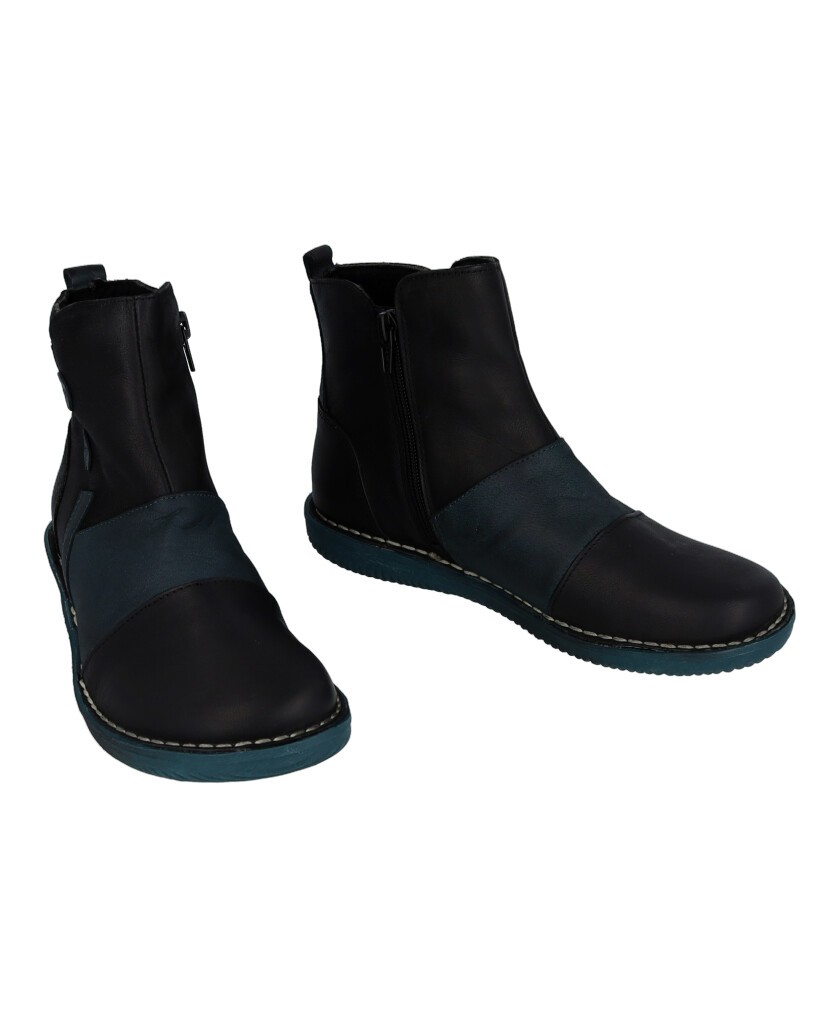 Chacal 7212 A flat ankle boots