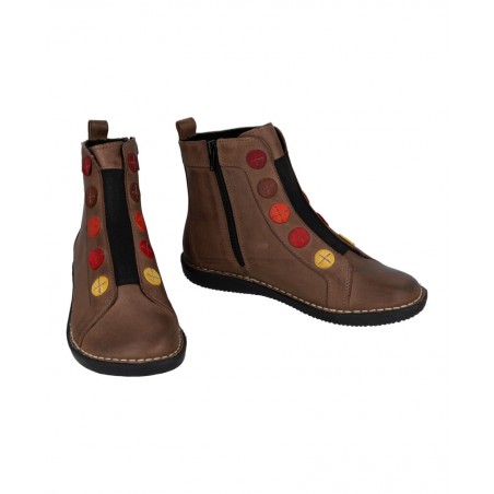 Botines marrones planos Catchalot 7238