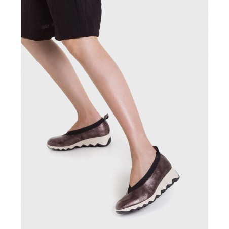 Ballerinas with wedge Wonders Simon 10 C-7610