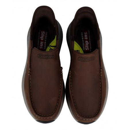 h2Mocasines de piel Skechers Slip Ins Pason Oswin h2 pAnade un toque de elegancia y comodidad a tu guardarropa con los Mocasine