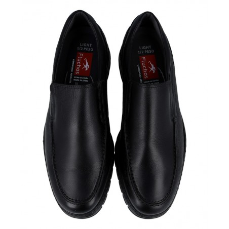h2Mocasiones de piel Fluchos Crono 9144 h2 pDescubre el mocasin de piel Fluchos Crono 9144 en color negro un clasico reinventad