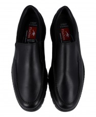 h2Mocasiones de piel Fluchos Crono 9144 h2 pDescubre el mocasin de piel Fluchos Crono 9144 en color negro un clasico reinventad