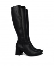 Patricia Miller Leonor 6961 black leather high boots