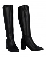 Patricia Miller Leonor 6961 black leather high boots