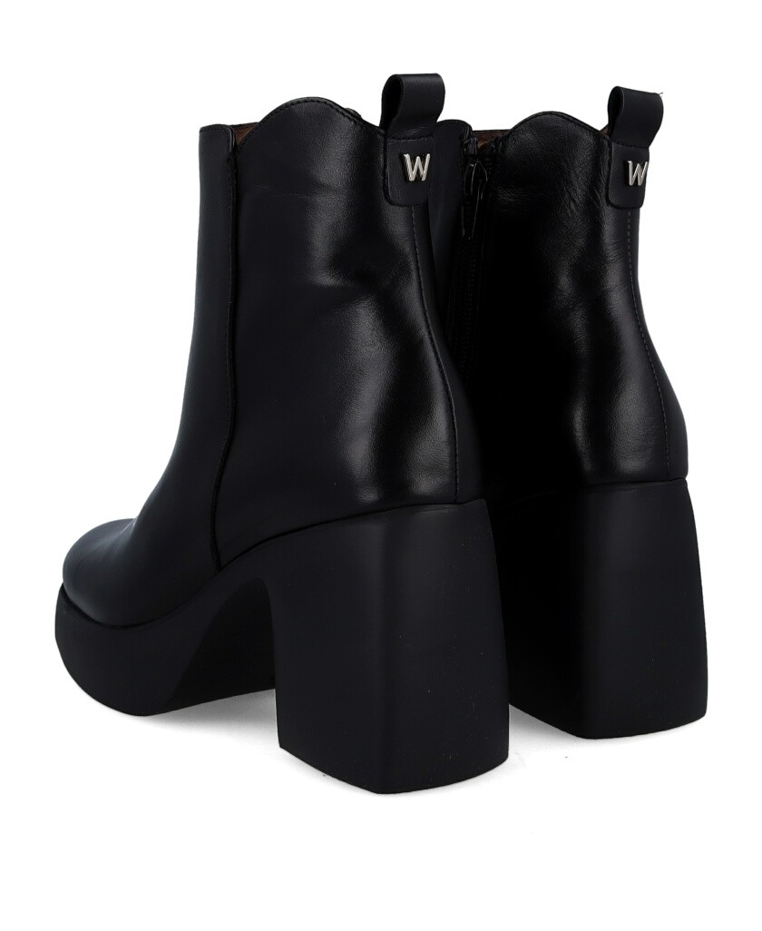 Botines de tacón bloque Wonders Lady 81 H-4981