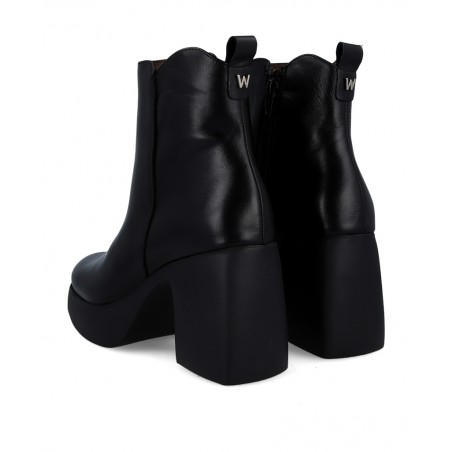 Wonders Lady 81 H-4981 block heel ankle boots
