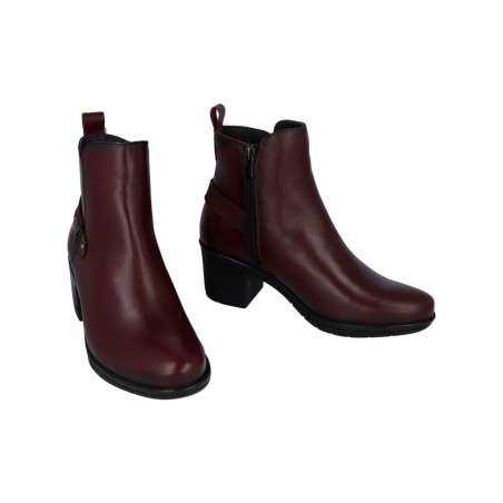 Botines de mujer en burdeos Fluchos Nydia F1798